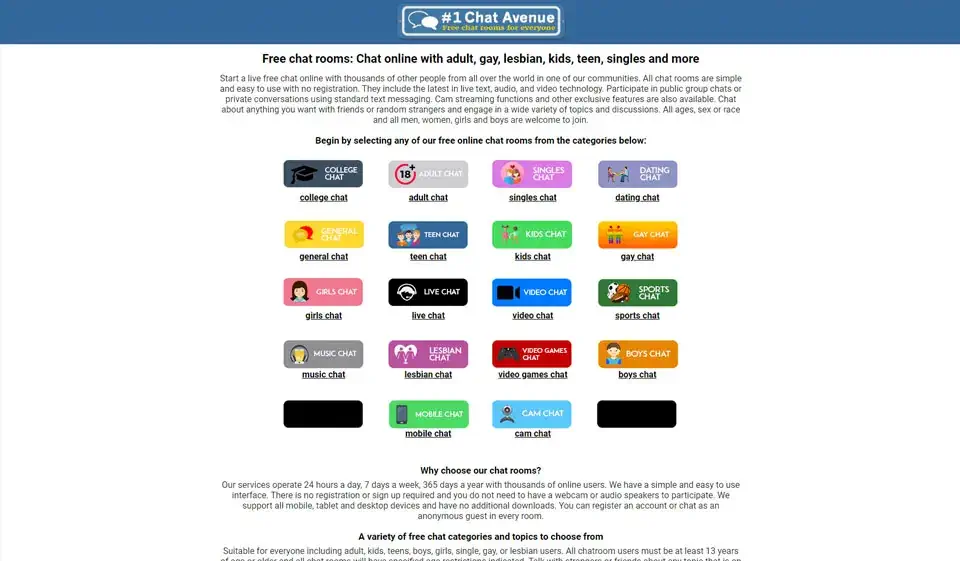 chat avenue header image