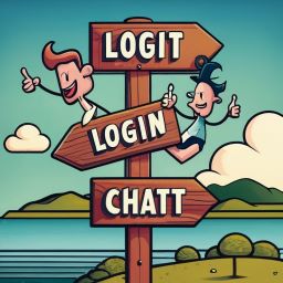 Interactive buttons labeled 'Login' and 'Guest' for the Argyllshire chat platform, inviting members to socialize and use the chatbox and chatbot features