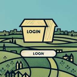 Serene green fields and rolling hills featuring a welcoming login basket, symbolizing a gateway to engaging discussions and community interaction