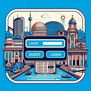 Birmingham login and guest chat box