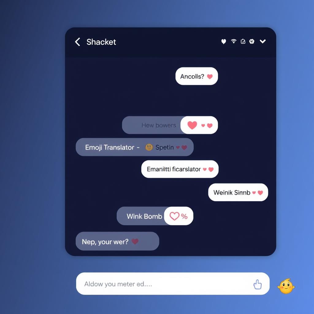 World of Chat's interface showing unique flirt chat room features