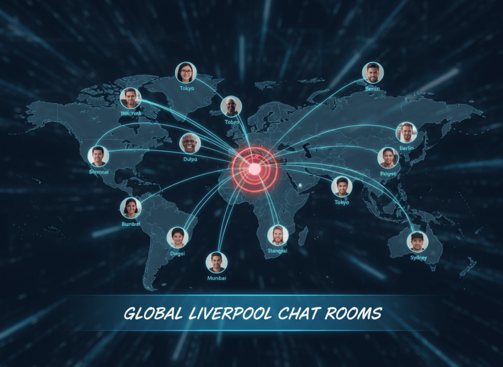 Liverpool Chat Rooms users connecting with fellow Scousers from around the world