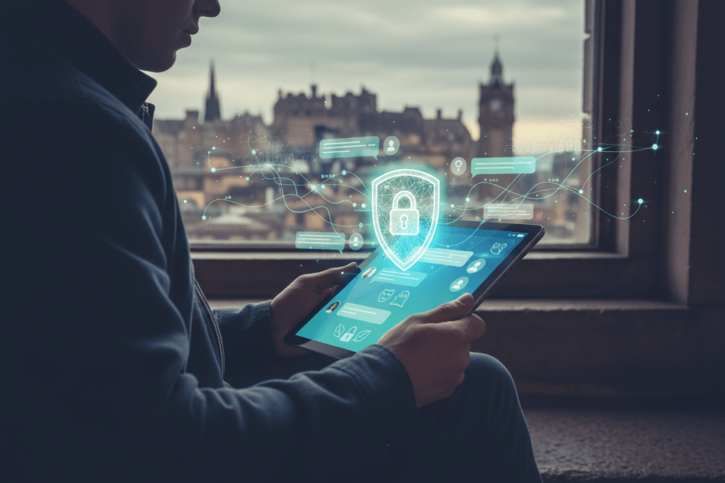 Safe and anonymous chat environment in Edinburgh rooms