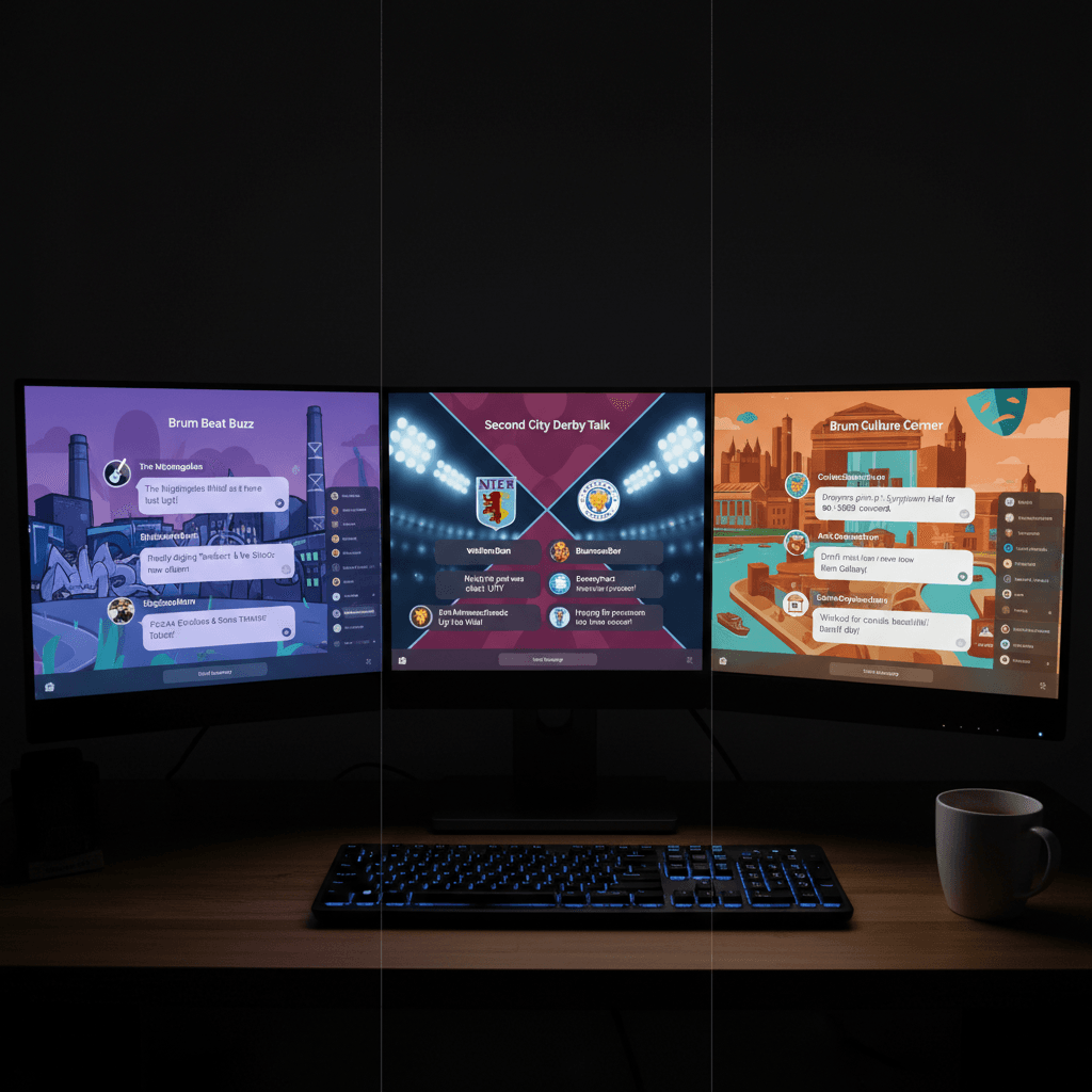 Specialized Birmingham chat rooms for music, sports and culture