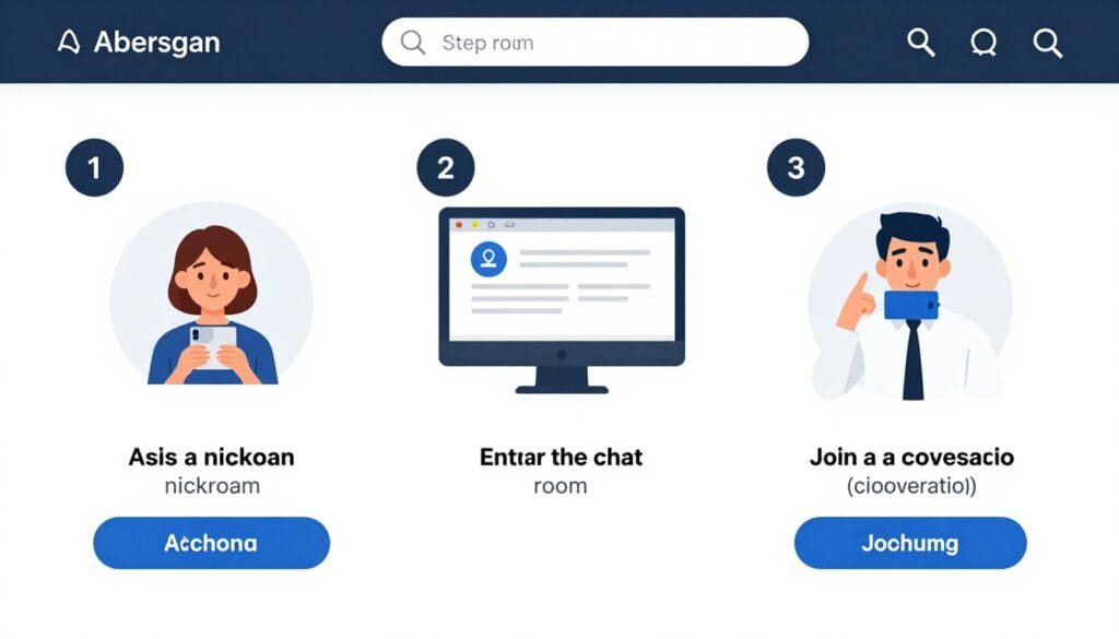 Step by step guide to joining Aberdeen Chat Rooms