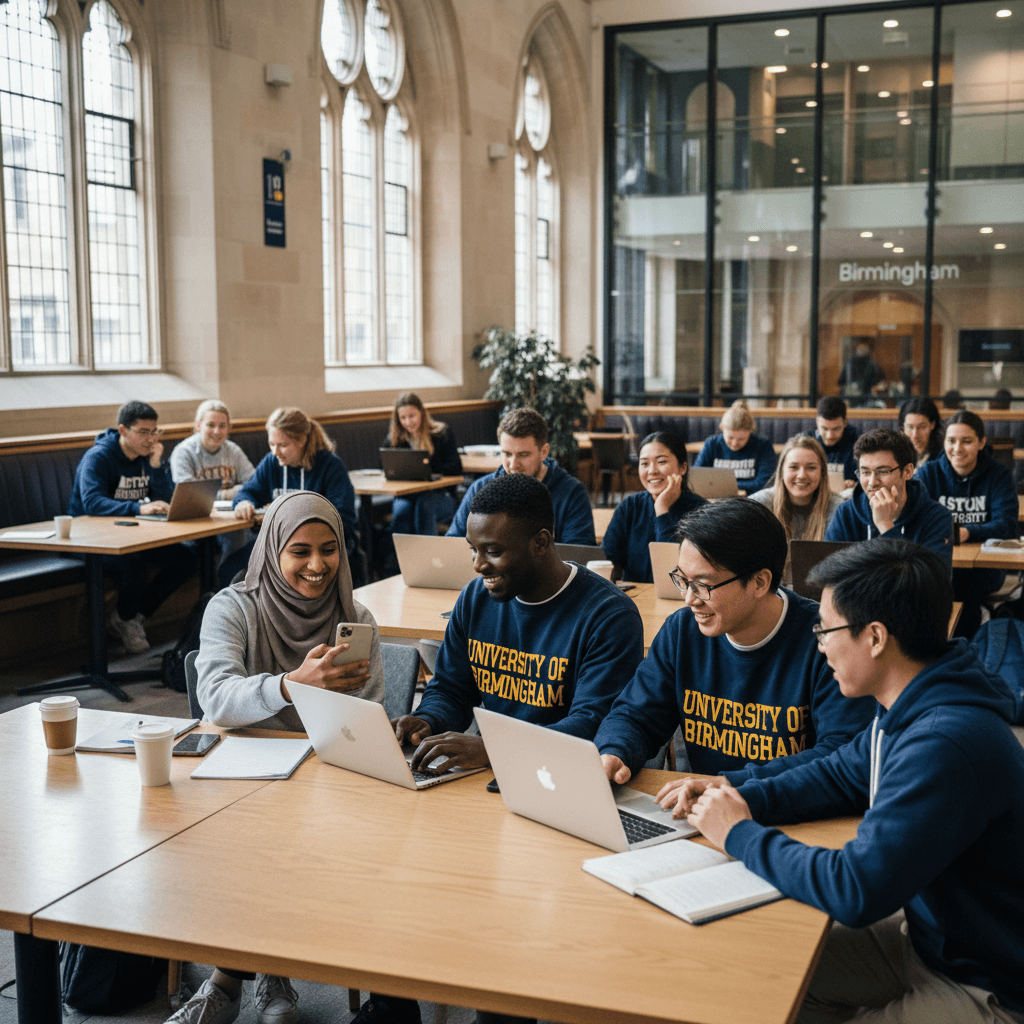 University students using chat rooms to connect with locals