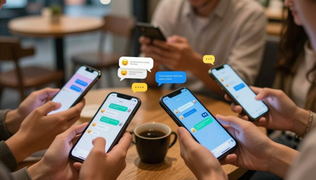 Mobile Phone Chat Rooms