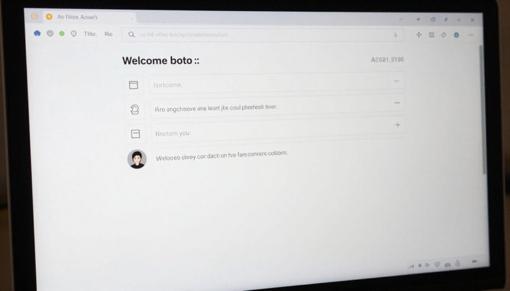 person entering a chat room and selecting username