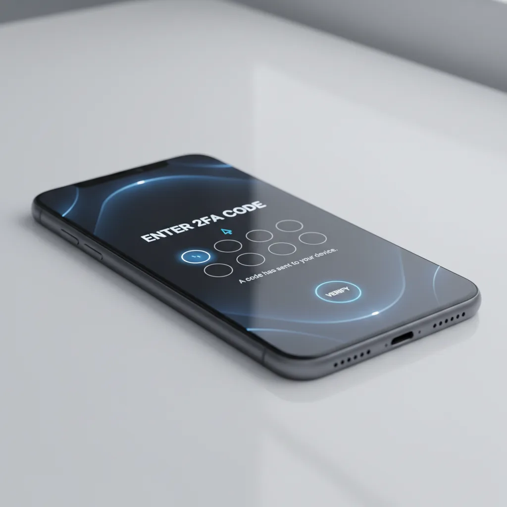 Two-factor authentication on mobile device