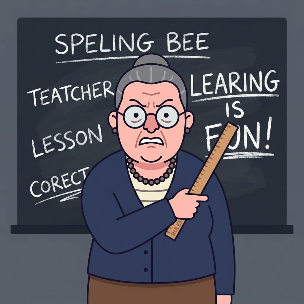 Cartoon mugshot of the English Nazi