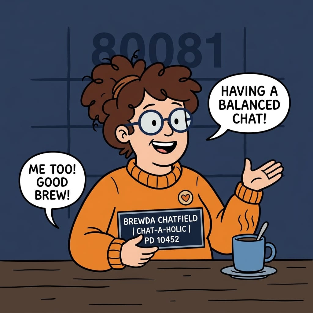 Cartoon mugshot of the Rare Normal Ones