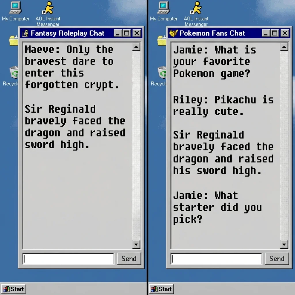 The horror of pasting erotic roleplay into the wrong chat window
